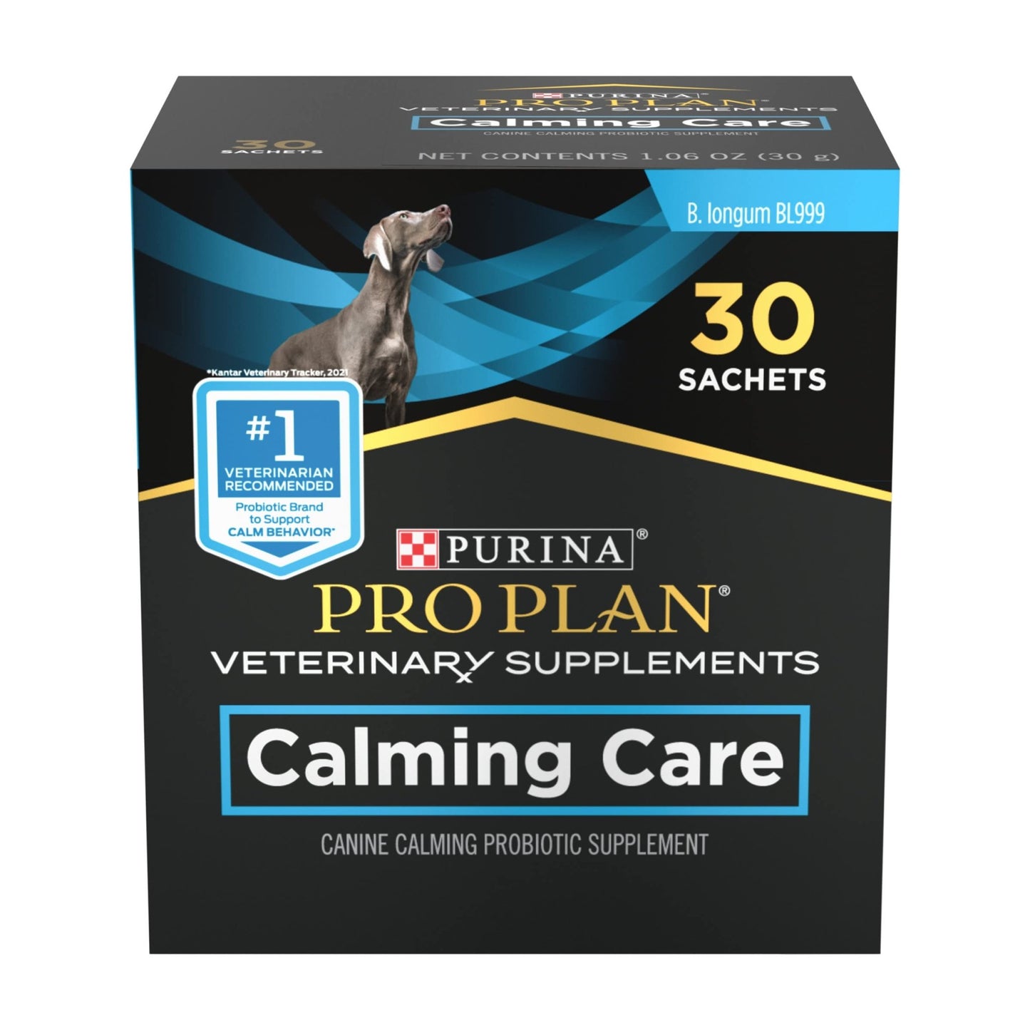 Purina Calming Care for Dogs probiotic supplement 30 count