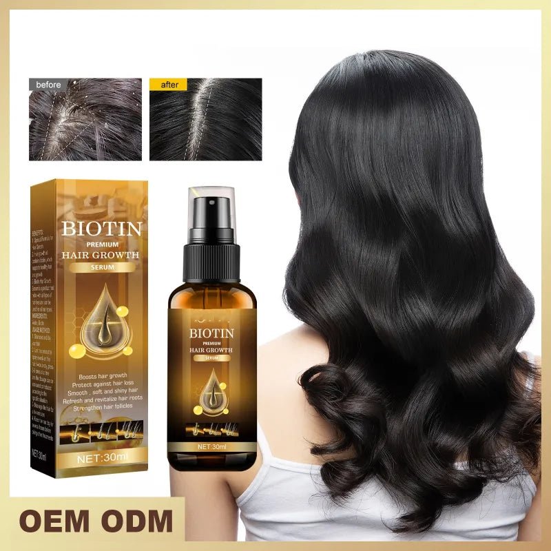 Biotin Hair Growth Spray bottle