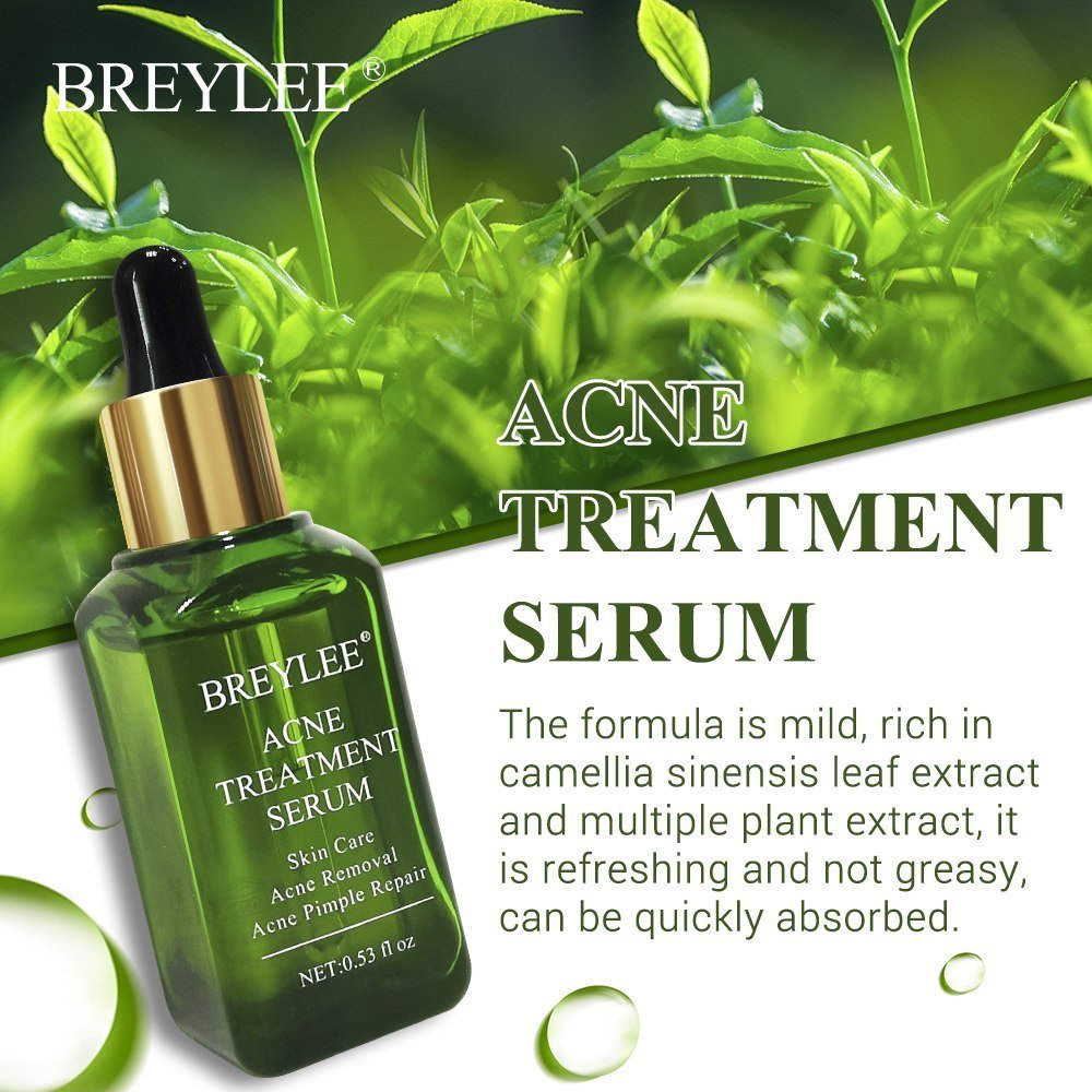 BREYLEE facial serum for acne-prone skin and blemishes