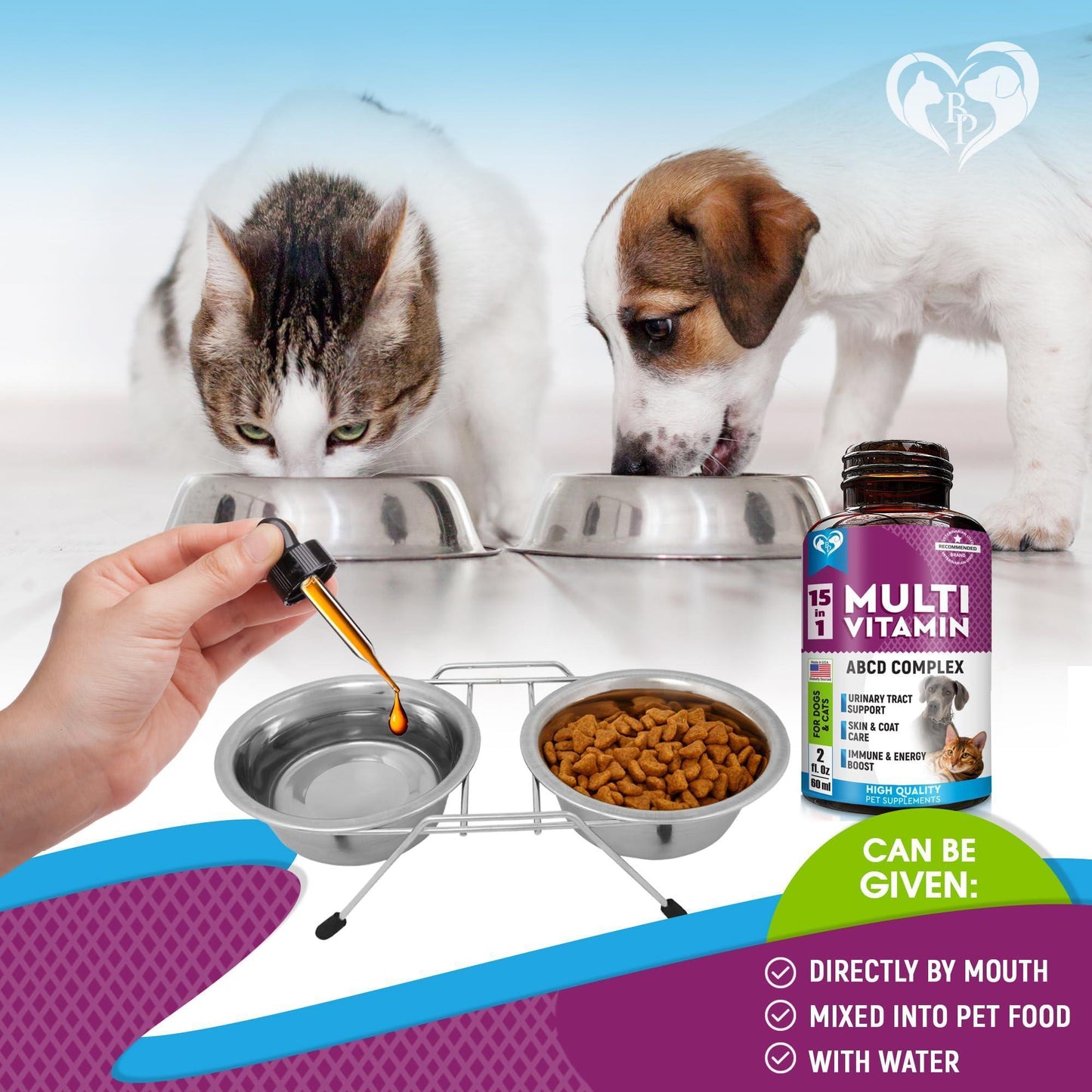 Cat Dog Multivitamin Daily Pet Supplement