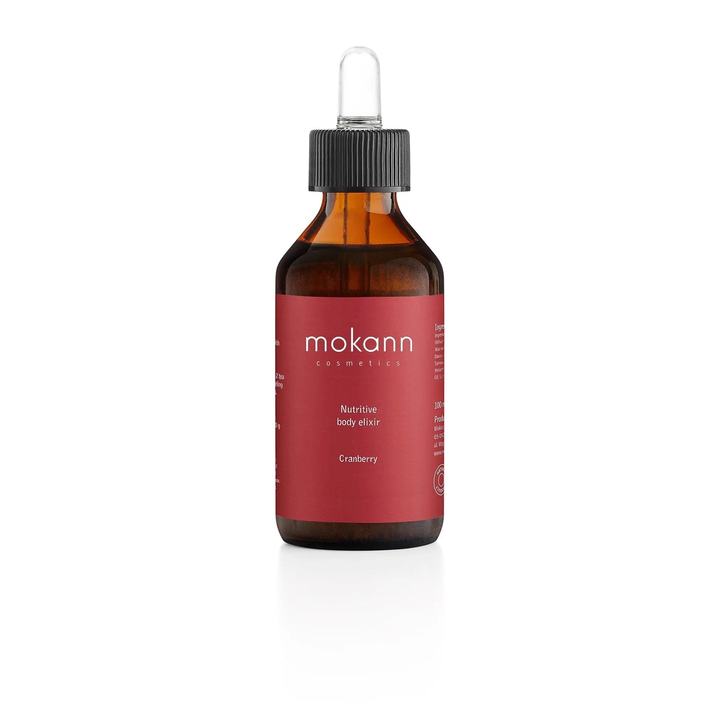 Cranberry Body Elixir With Vitamins A & E bottle