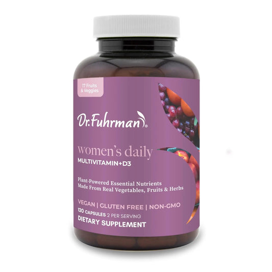 Women's Daily Multivitamin by Dr. Fuhrman 120 Vegan Capsules